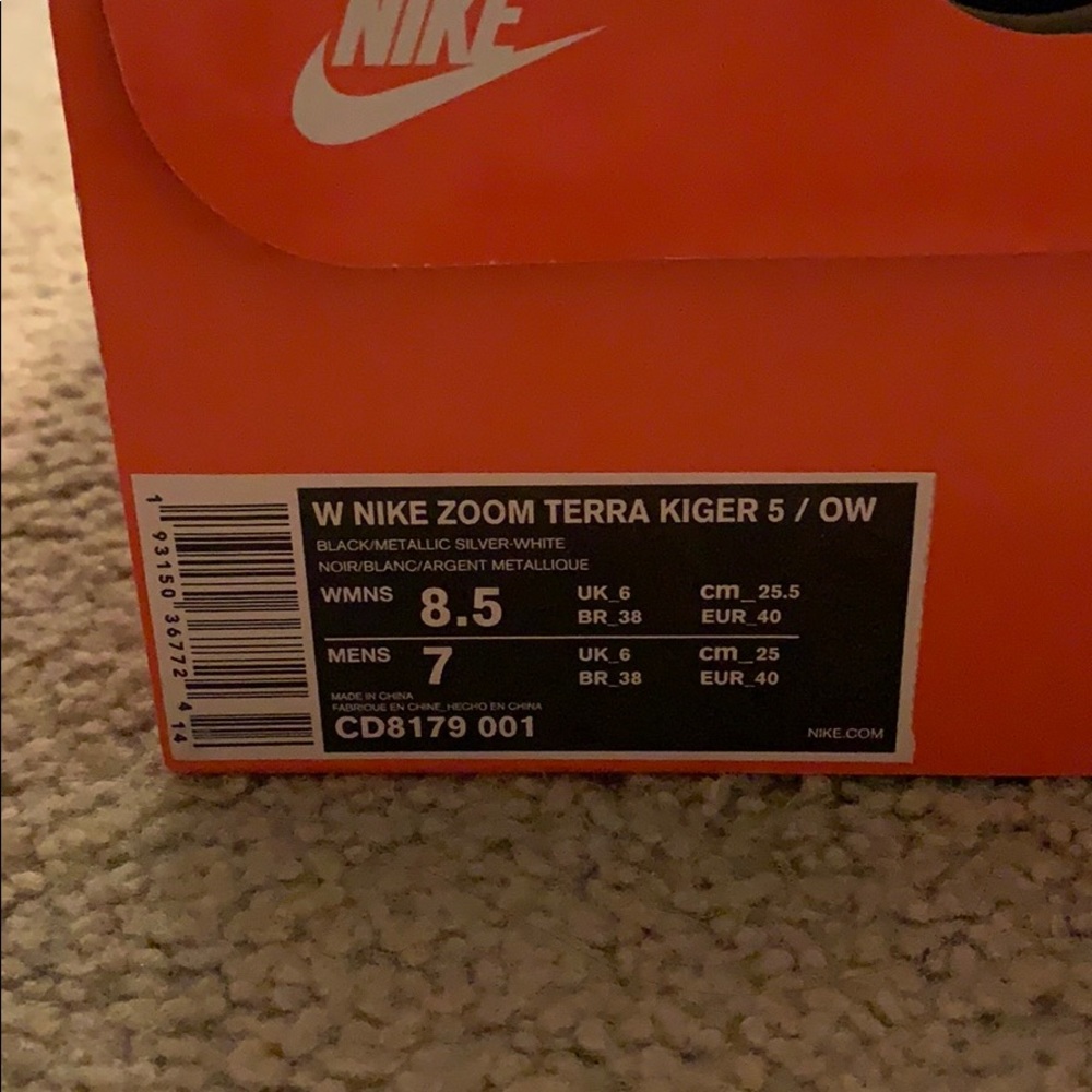 Nike zoom terra kiger